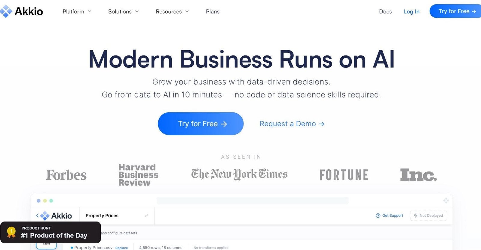 Akkio | AI Tools for Business