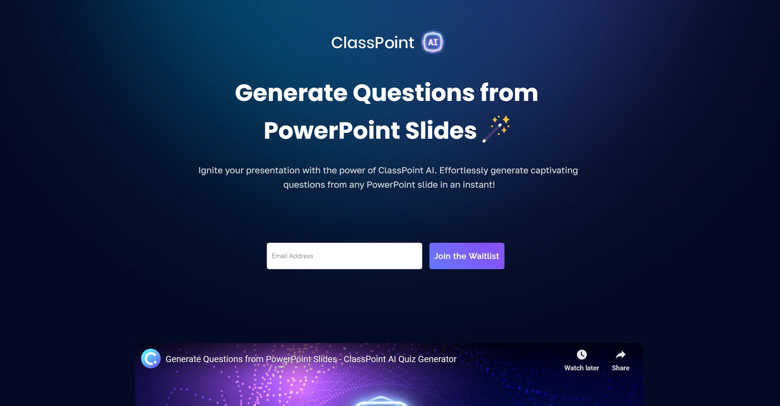 ClassPoint AI | AI Tools for Business
